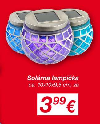 Solárna lampička