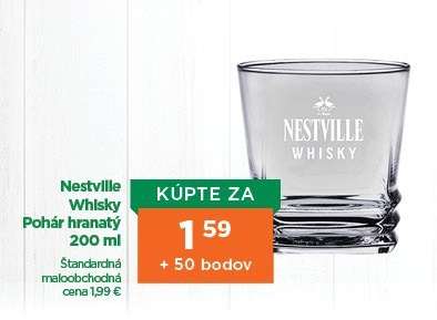 Nestville Whisky Pohár hranatý 200 ml