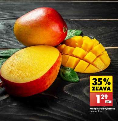 Mango zrelé výberové