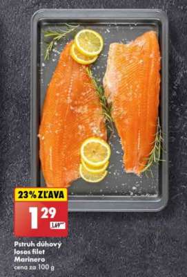 Pstruh dúhový losos filet Marinero