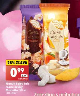 Nanuk Fairy Tale rôzne druhy Marletto