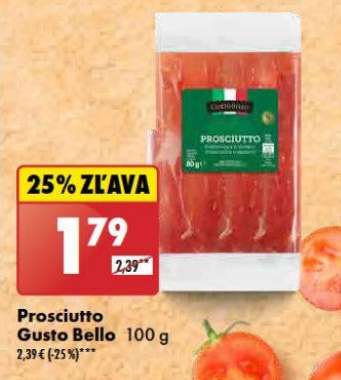 Prosciutto Gusto Bello 100 g