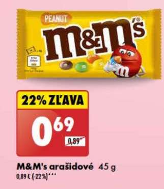 M&M's arašidové 45 g
