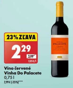 Víno červené Vinha Do Palacete 0,75 l
