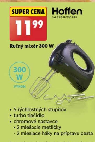 Ručný mixér 300 W