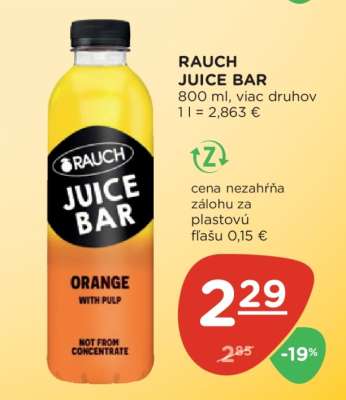 RAUCH JUICE BAR