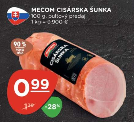 MECOM CISÁRSKA ŠUNKA