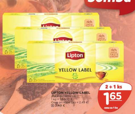 LIPTON YELLOW LABEL