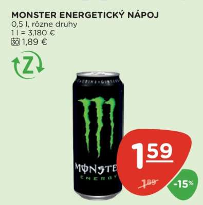 MONSTER Energetický nápoj