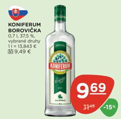 KONIFERUM BOROVIČKA