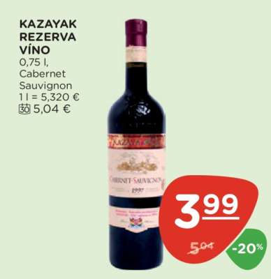 KAZAYAK REZERVA VÍNO