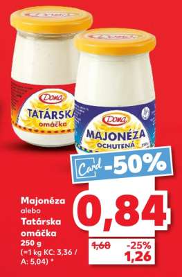 Majonéza alebo Tatárska omáčka