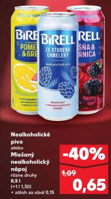 Nealkoholické pivo alebo Miešaný nealkoholický nápoj