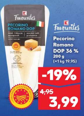 Pecorino Romano DOP 36 %