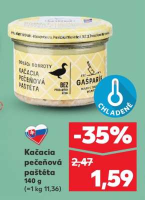 Kačacia pečeňová paštéta