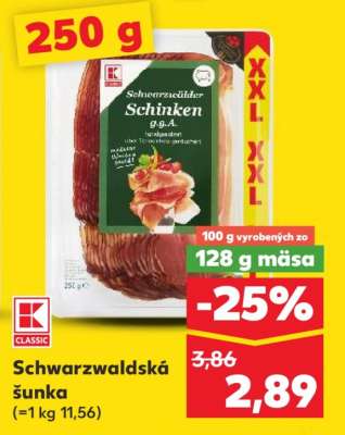 Schwarzwaldská šunka