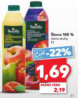 Šťava 100 %