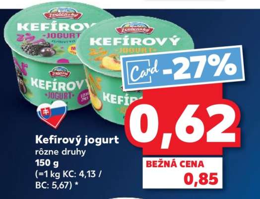 Kefírový jogurt