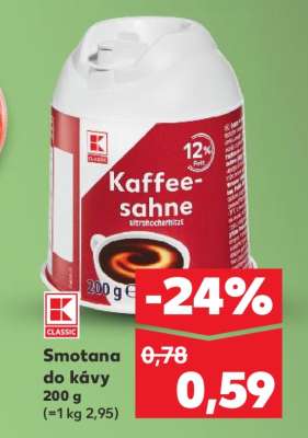 Smotana do kávy 200 g