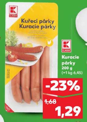 Kuracie párky