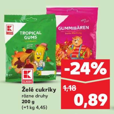 Želé cukríky