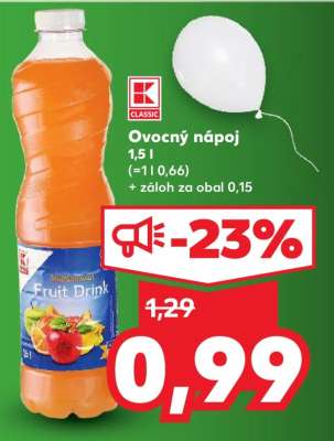 Ovocný nápoj