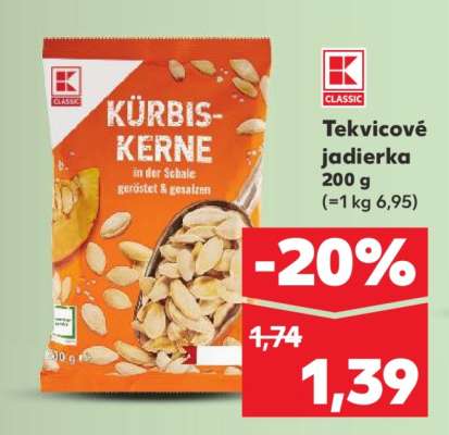 Tekvicové jadierka