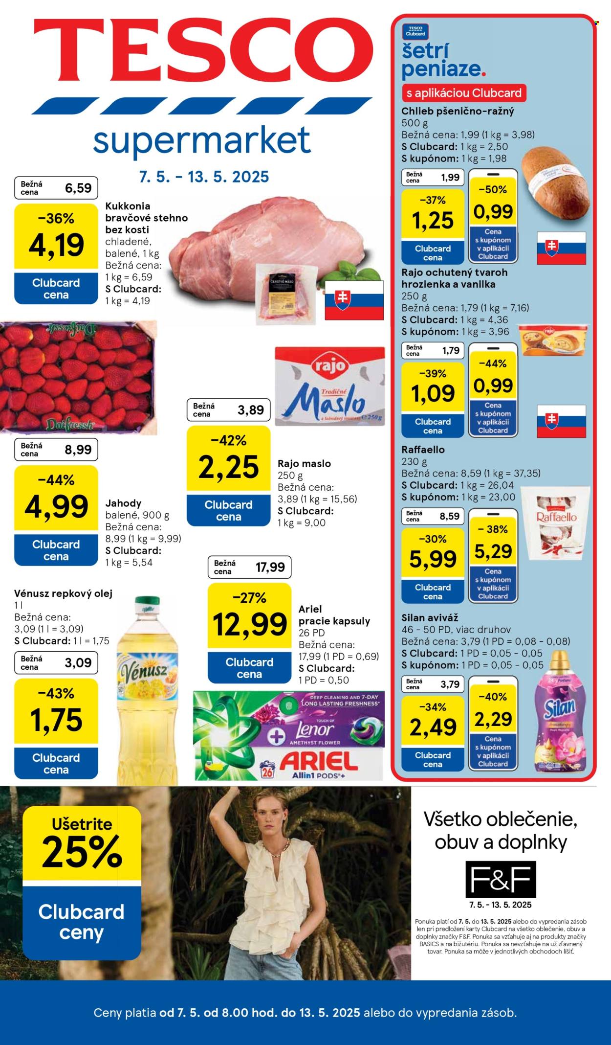 Leták TESCO supermarket - 7.5.2025 - 13.5.2025.