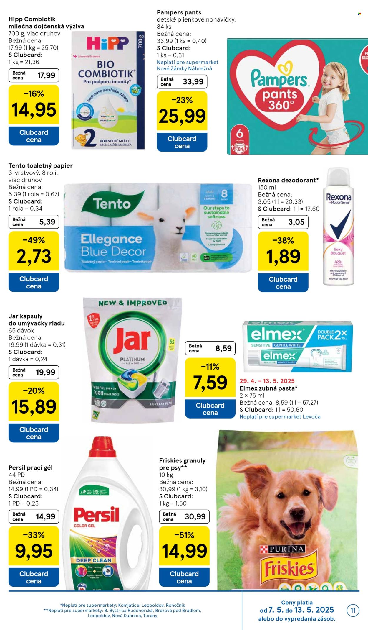 Leták TESCO supermarket - 7.5.2025 - 13.5.2025.
