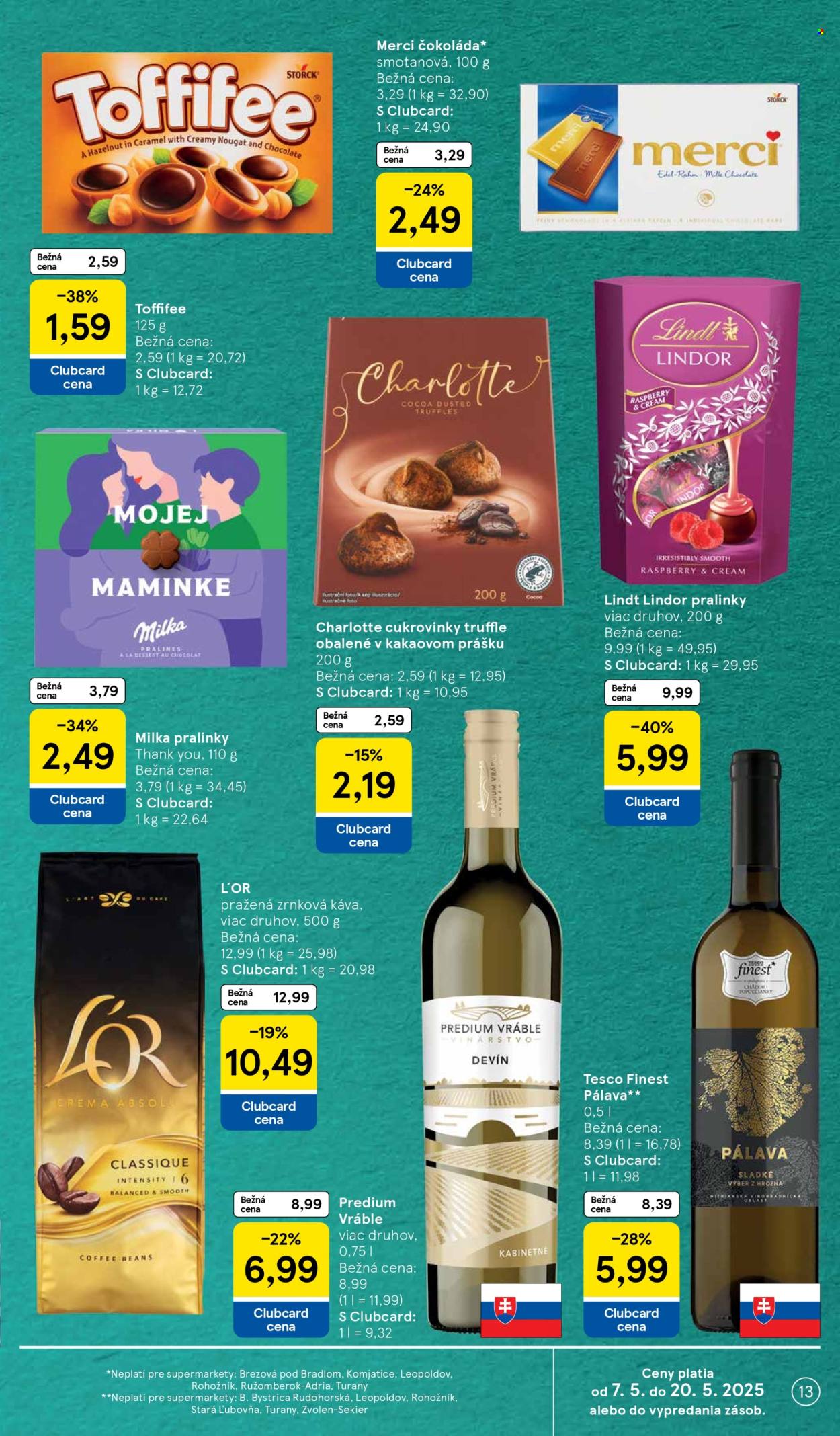 Leták TESCO supermarket - 7.5.2025 - 13.5.2025.
