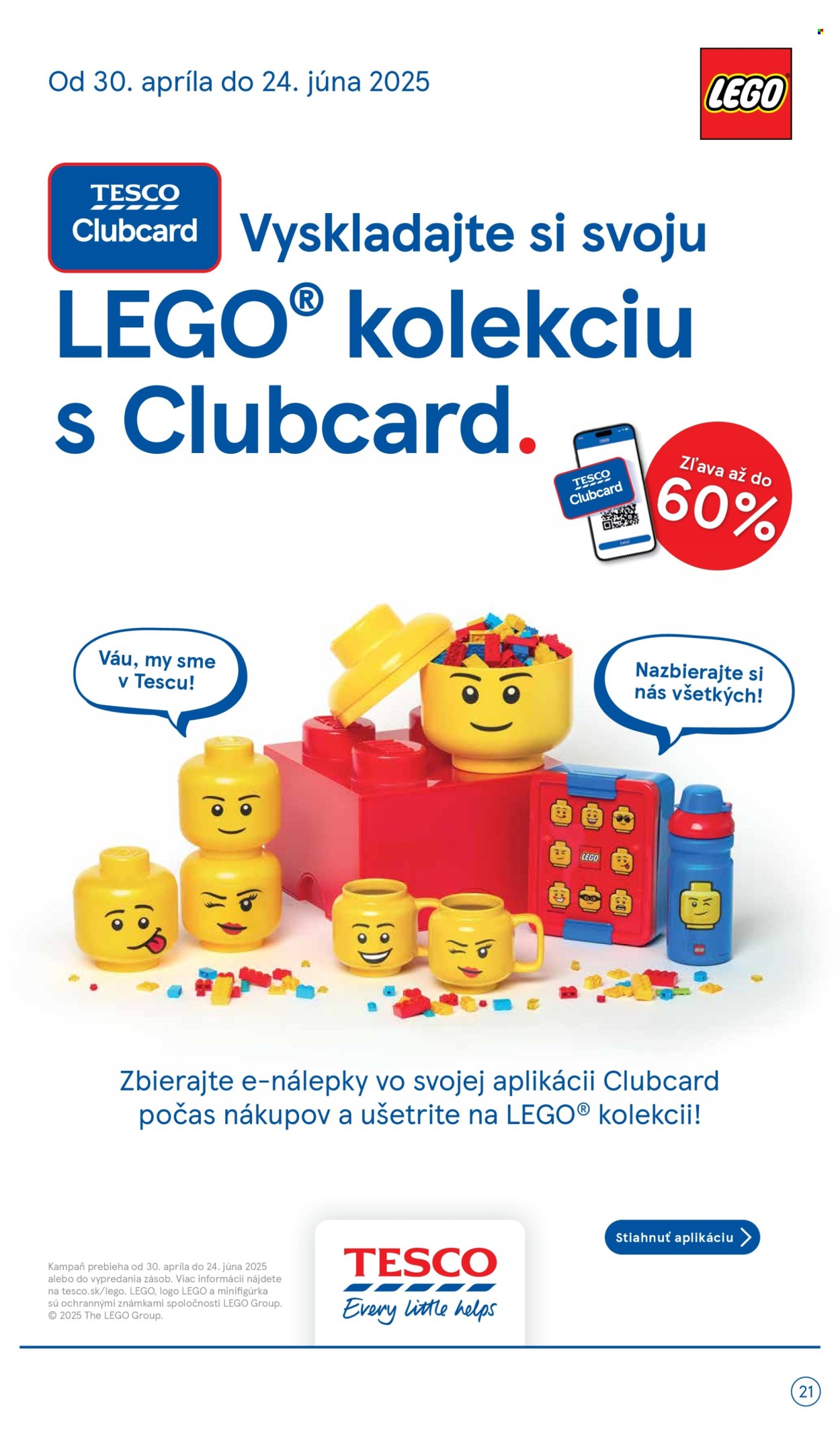 Leták TESCO supermarket - 7.5.2025 - 13.5.2025.