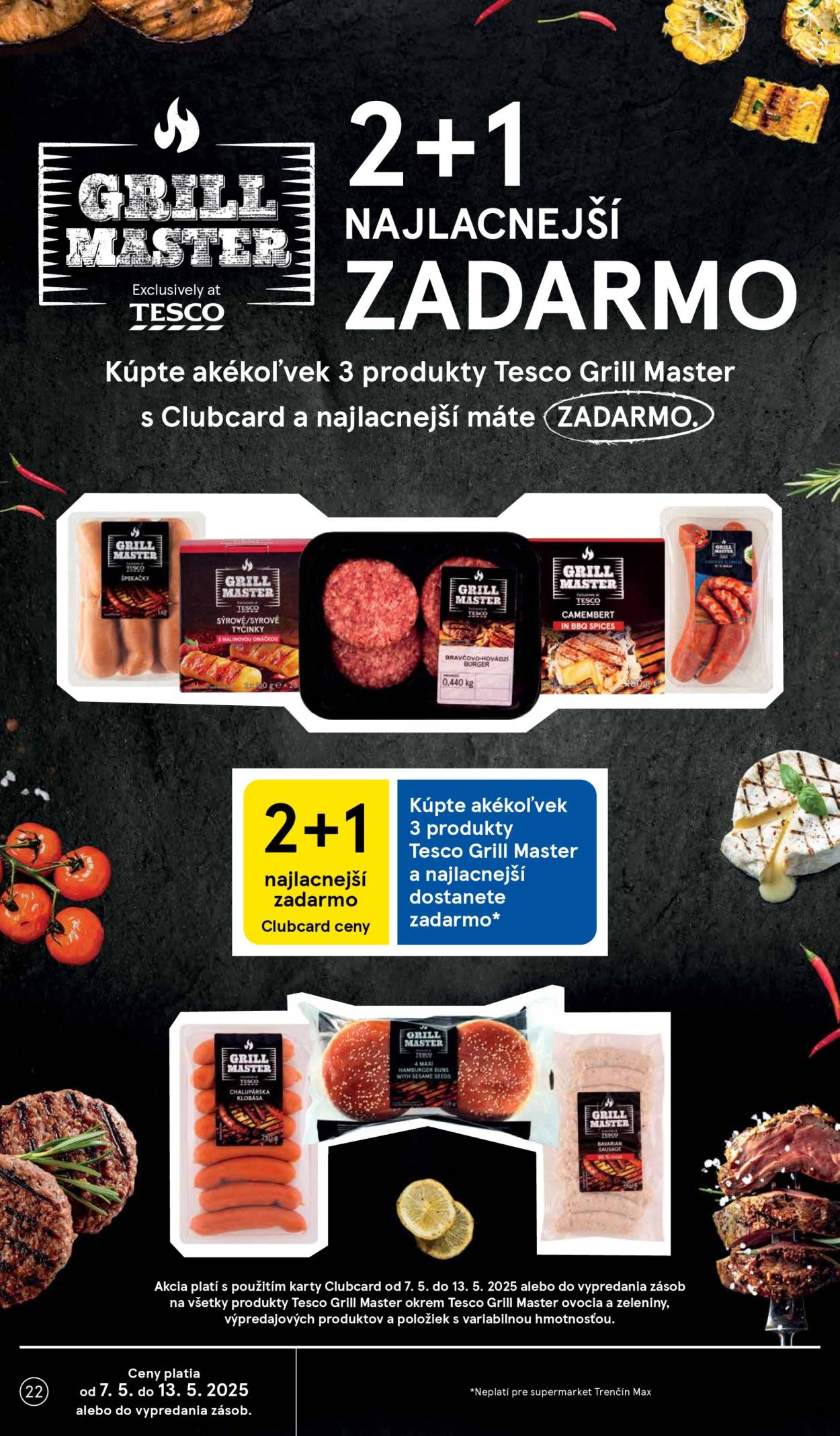 Leták TESCO supermarket - 7.5.2025 - 13.5.2025.