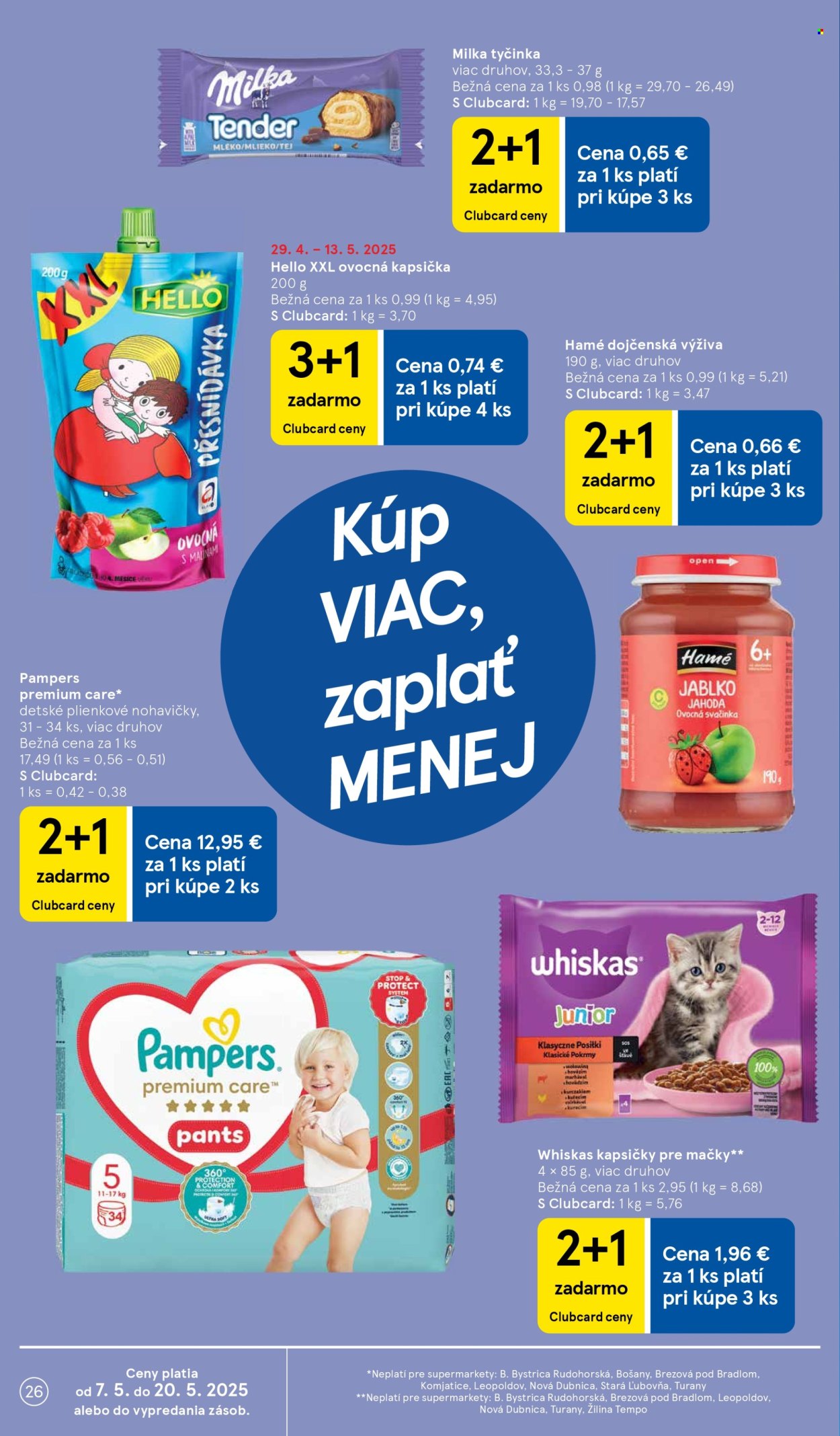 Leták TESCO supermarket - 7.5.2025 - 13.5.2025.