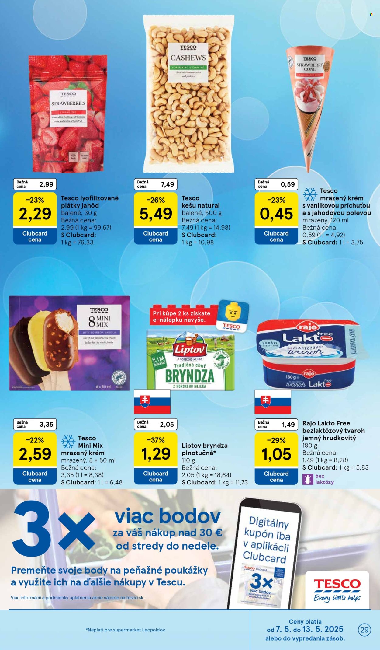 Leták TESCO supermarket - 7.5.2025 - 13.5.2025.