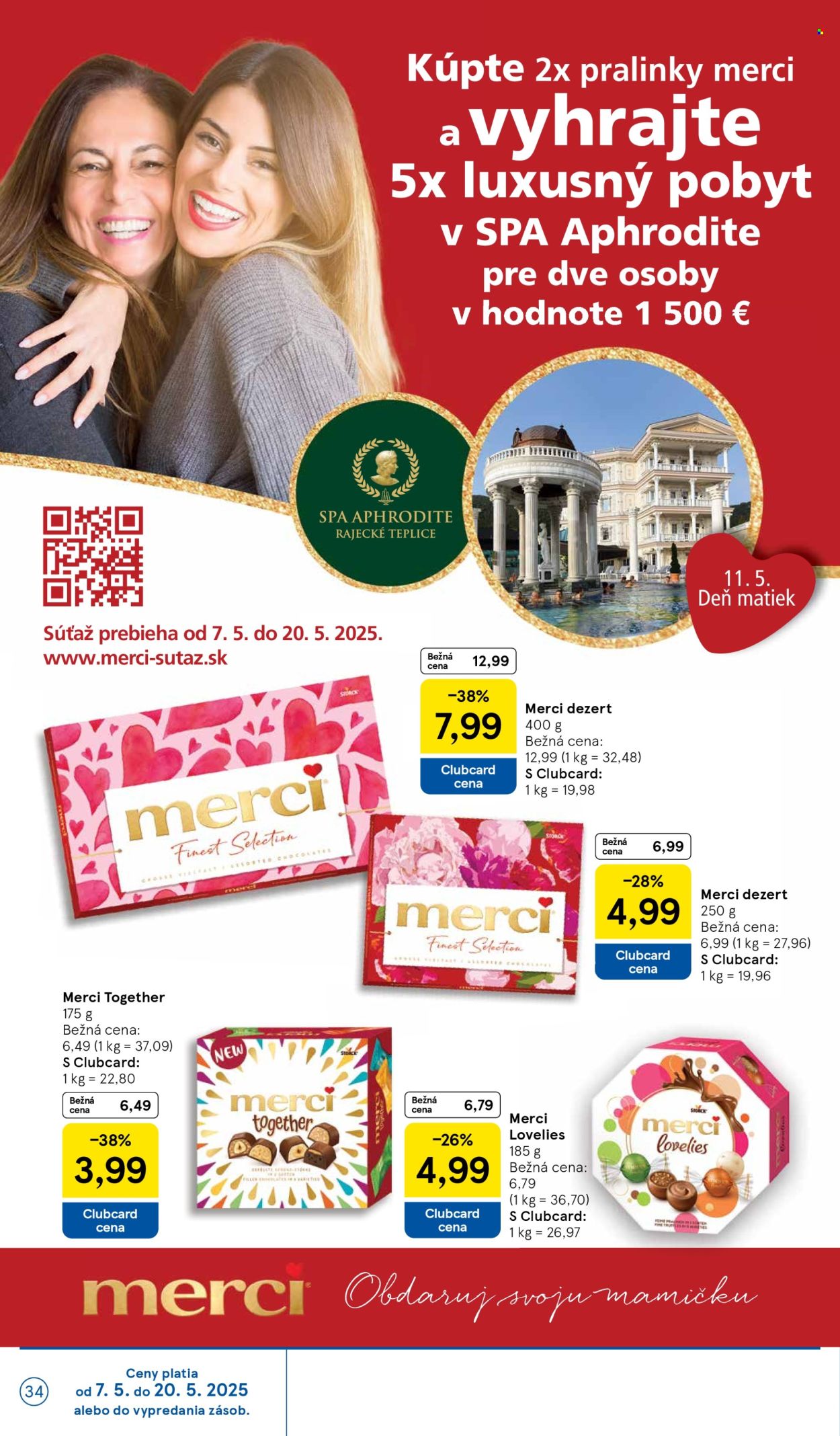 Leták TESCO supermarket - 7.5.2025 - 13.5.2025.