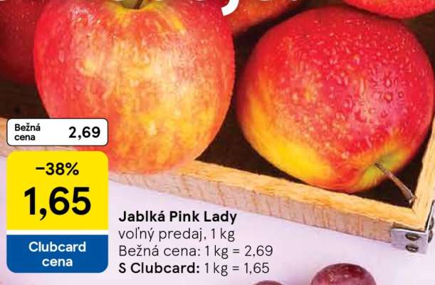 Jablká Pink Lady
