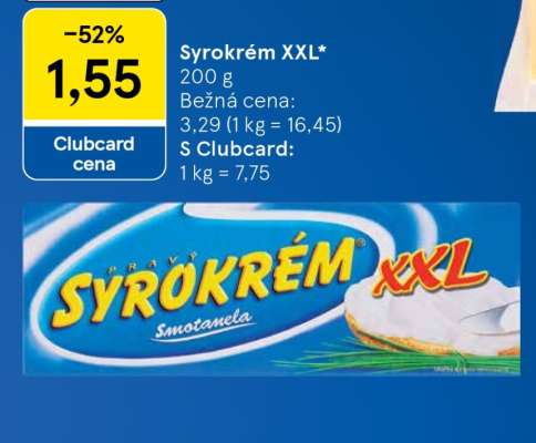 SYROKRÉM XXL