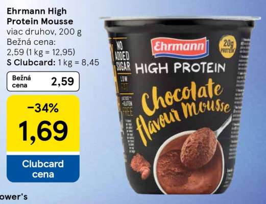 EHRMANN HIGH PROTEIN MOUSSE