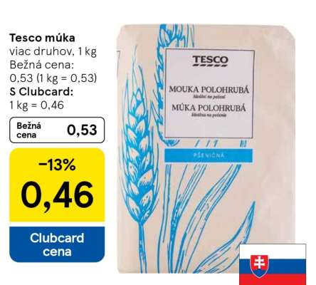 Tesco múka