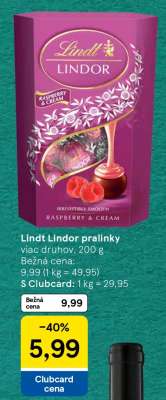 Lindt Lindor pralinky