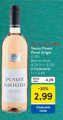 Tesco Finest Pinot Grigio