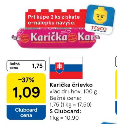 Karička črievko