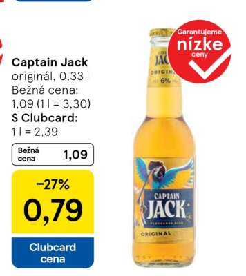 Captain Jack Original 0,33 l
