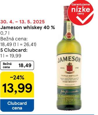 Jameson whiskey 40