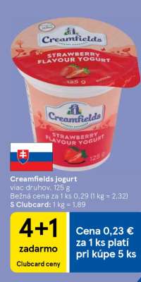 Creamfields jogurt