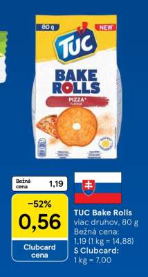 TUC Bake Rolls