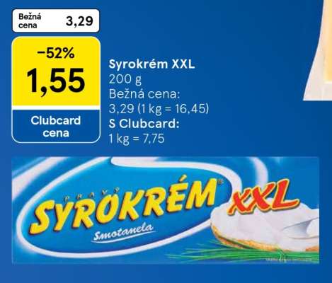 SYROKRÉM XXL