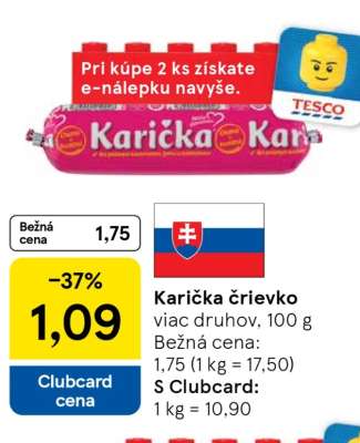 Karička črievko