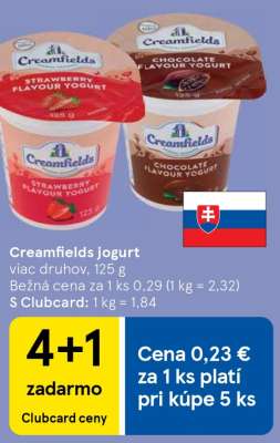 Creamfields jogurt