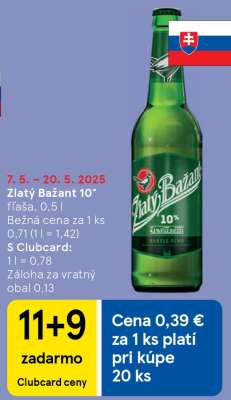 Zlatý Bažant 10%
